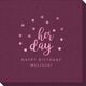 Confetti Dots Her Day Linen Like Napkins Image 2 of 3